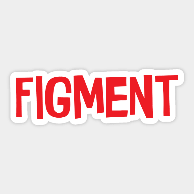 Figment Shirt Sticker by Mouse Magic with John and Joie